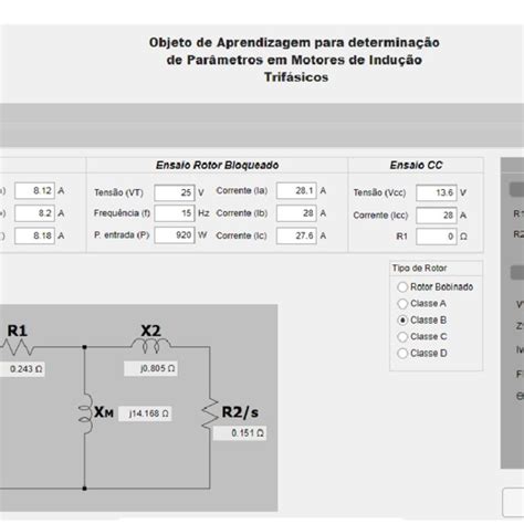 Circuito Equivalente Do Motor De Indução Em Regime Permanente