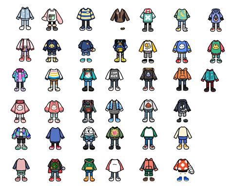 Toca Boca Clothes