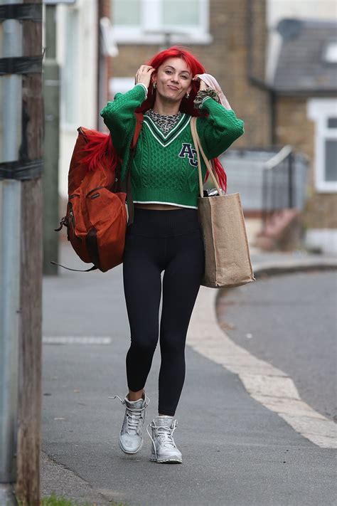 DIANNE BUSWELL Leaves Strictly Come Dancing Rehearsals in London 09/20 ...