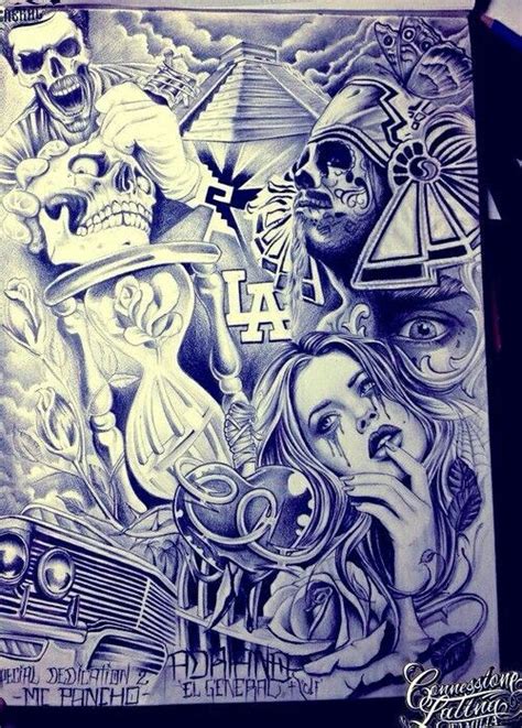 Prison Art Prison Art Chicano Drawings Chicano Art