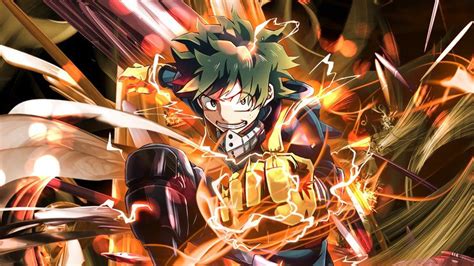 Izuku Midoriya One For All Full Cowl My Hero Academia 4k 12266 My