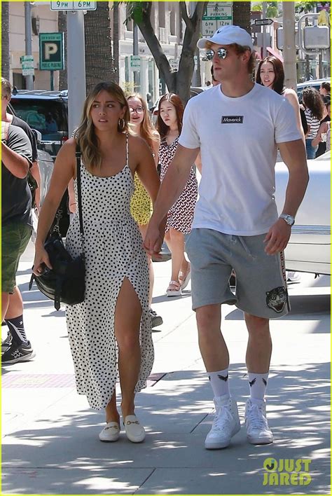 Chloe Bennet And Logan Paul Hold Hands After Confirming Theyre A Couple