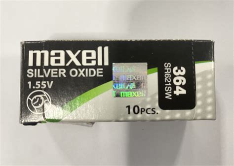 Батарейка часовая Maxell SR621SW 364 (ID#1822694622), цена: 24 ...