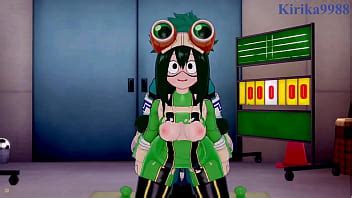 Tsuyu Asui y Mt Lady e Izuku Midoriya tienen sexo intenso Mi héroe Academia Hentai XVIDEOS