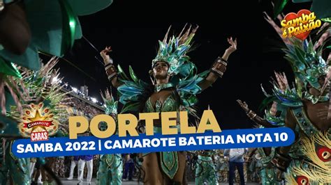 Portela Samba 2022 SéP Camarote Bateria Nota 10 YouTube