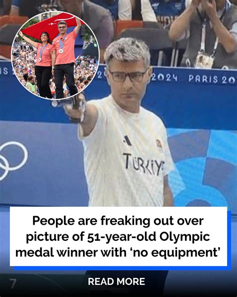 People are freaking out over picture of 51-year-old Olympic medal