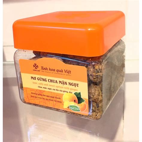 Ô Mai MƠ GỪng Chua MẶn NgỌt HỒng Lam 200g Lazadavn