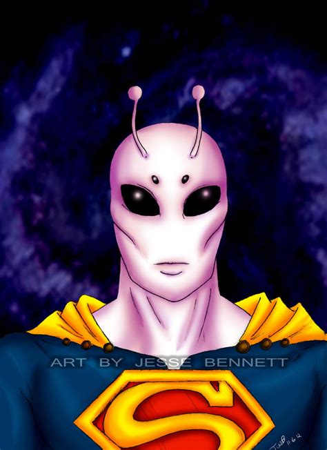 alien superman by blueliberty on DeviantArt