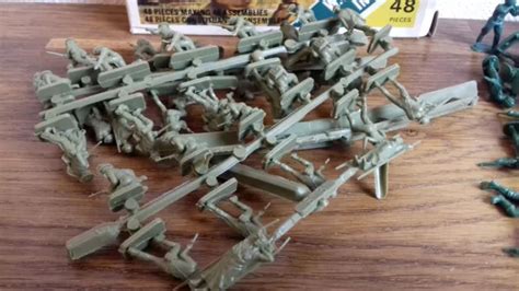 Lot Soldats Anciens Airfix Blind S Chars Atlantic Ww Figurines