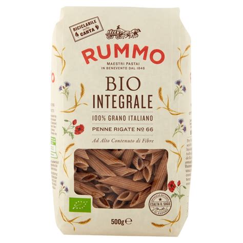 Rummo Bio Integrale Penne Rigate N 66 Everli