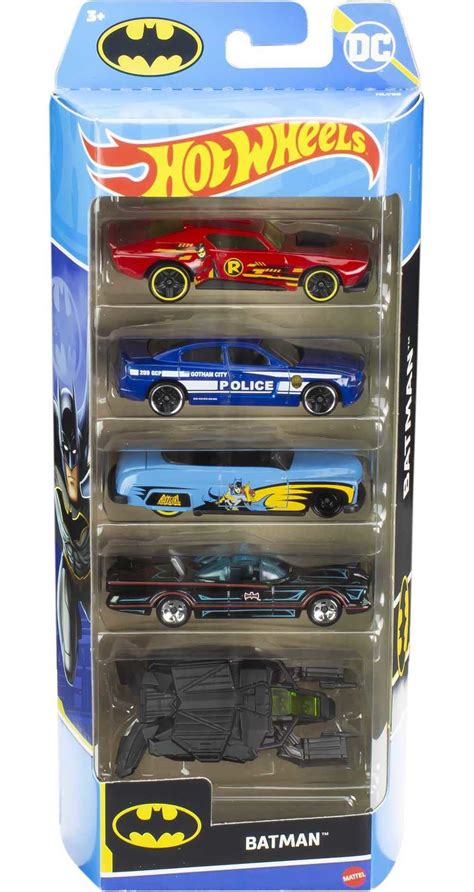 Getuscart Hot Wheels Batman Pack Set Of Batman Themed Toy Cars In Scale Styles May Vary