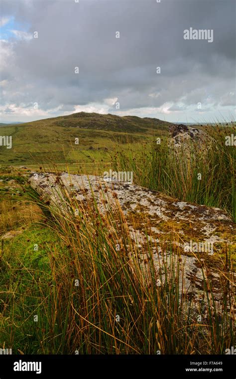 The View From The Top Of Rough Tor Looking Across To The Roof Of