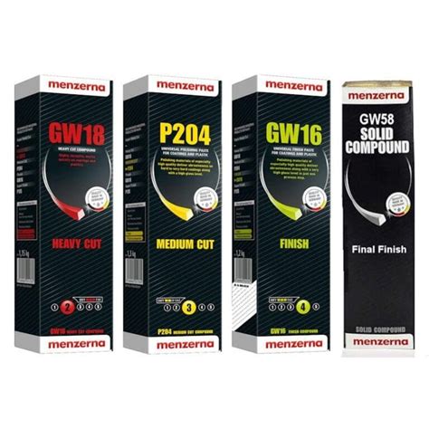 Menzerna Polishing Compounds - Allied Piano and Finish