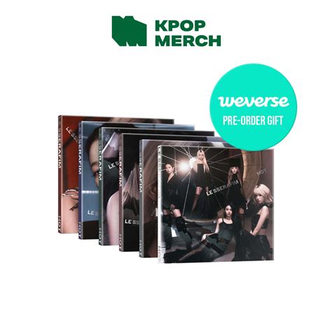 Weverse POB LE SSERAFIM 5th Mini Album HOT Compact Ver 6CD SET Shopee Philippines
