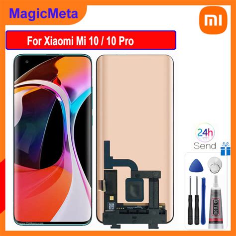 MagicMeta 6 67 TFT สำหรบ Xiaomi Mi 10 M2001J2G จอแสดงผล LCD สำหรบ Mi