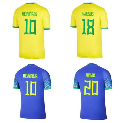 Camisetas De Fútbol Top 2022 Copa Del Mundo Brasil Jerseys PAQUETA