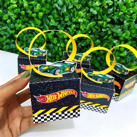 Caixa Cubo Hot Wheels Elo7 Produtos Especiais