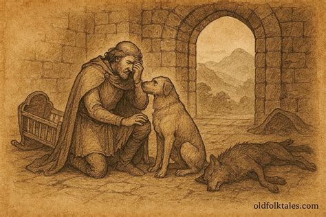 Gelert The Faithful Hound Welsh Folktale
