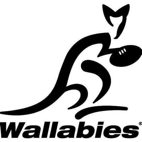 Wallabies logo vector SVG, PNG download free