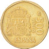 14920 Espagne Juan Carlos I 500 Pesetas 1988 TTB Aluminum Bronze