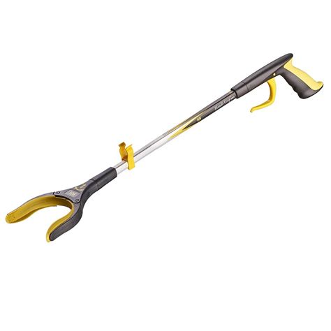 Helping Hand Handi Grip Pro Reacher Long 32 Inch Grabber With Rotating Claw