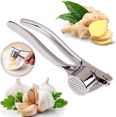 Buy Device Stainless Steel Garlic Presser Garlic Press Crusher For