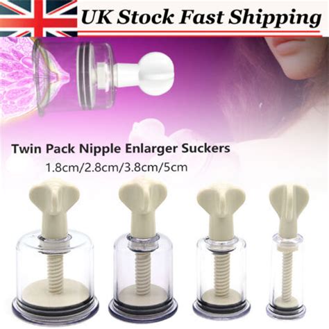 1pair Nipple Clitoris Suction No Pump Sucker Inverted Nipple Erector