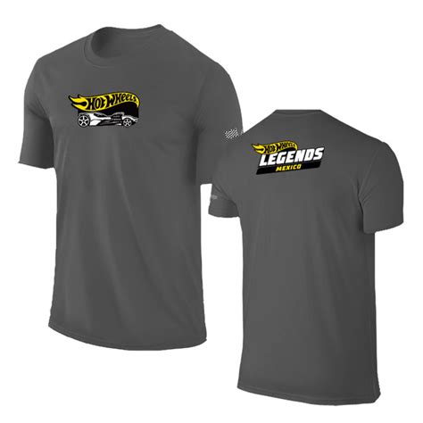 Playera Cuello Redondo Combinada Para Hombre Hot Wheels Legends M Xico Playeras