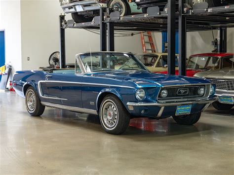 1968 Ford Mustang 390 335hp V8 Gt S Code Convertible Stock 28554 For Sale Near Torrance Ca