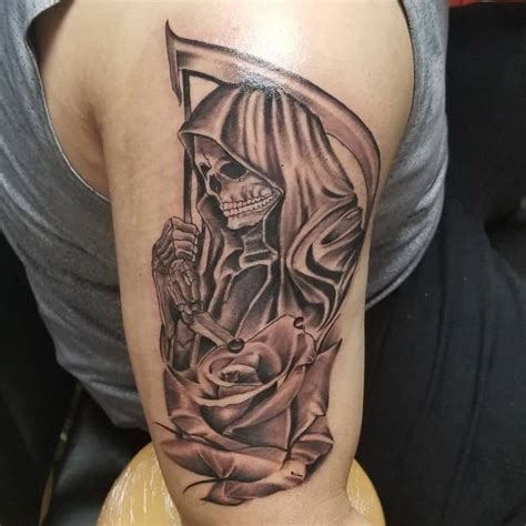 Las Mejores Ideas De Tatuajes De La Santa Muerte Best Mystic Zone