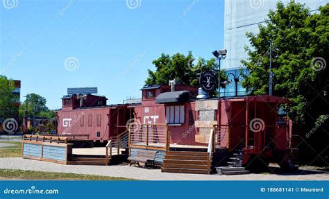 Grand Trunk Western Caboose Editorial Photo Image Of National