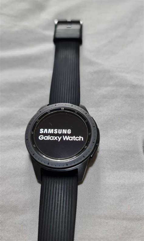 Samsung Galaxy Watch Sm R Mm Midnight Black Mobile Phones