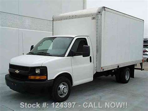 Chevrolet Express 3500 Box Truck Dually Cruise Ctl 2012 Van Box