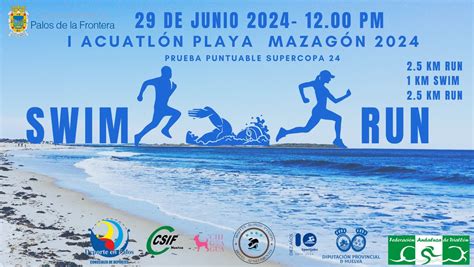 RockTheSport I ACUATLÓN PLAYA DE MAZAGÓN 2024 Avenida Arroyo de