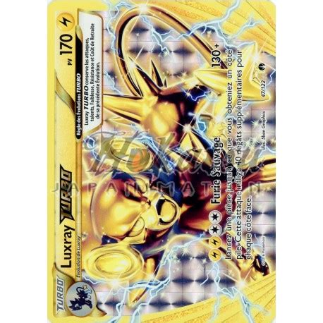 Achat PKM 047 122 Luxray TURBO XY09 Rupture TURBO Pokemon Hokatsu