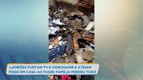 Criminosos Furtam E Incendeiam Casa Em Matozinhos Mg Youtube