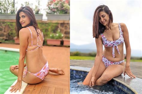 Aahana Kumra Sizzles In Bikinis See The Diva S Sexy Pictures In Hot Swimwear News