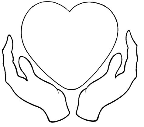 Hands Holding Heart Clipart Free Download On Clipartmag