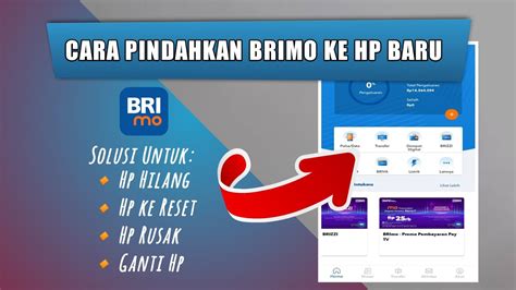 CARA MEMINDAHKAN BRIMO KE HP BARU YouTube