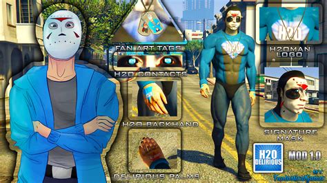 H2O Man (H2ODelirious Superhero Skin) - GTA5-Mods.com