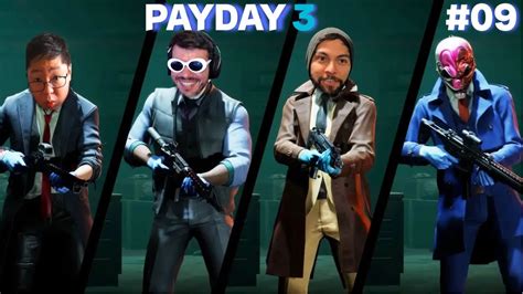 Gaules Jogando PAYDAY 3 Um Novo Jogador Entra Para Ep 09 Live 20 12 23