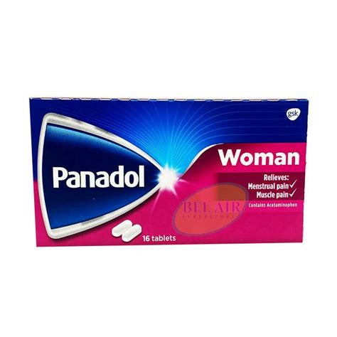 Panadol Woman Tablets 16s Bel Air Store Limited
