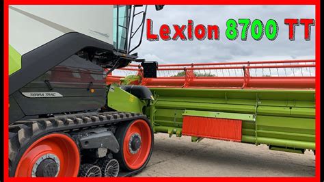 Lexion 8700 Terra Trac Montage Livestream Reupload Youtube