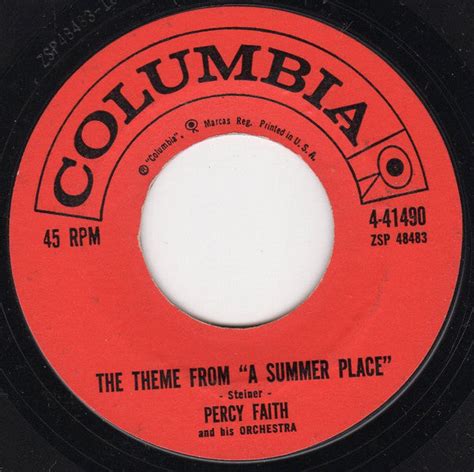 buy percy faith  orchestra  theme   summer place