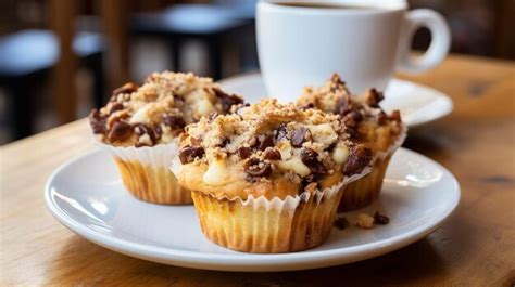 Premium Photo | A Photo of a Coffee Shop Breakfast Muffins