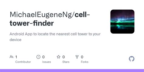 GitHub MichaelEugeneNg Cell Tower Finder Android App To Locate The