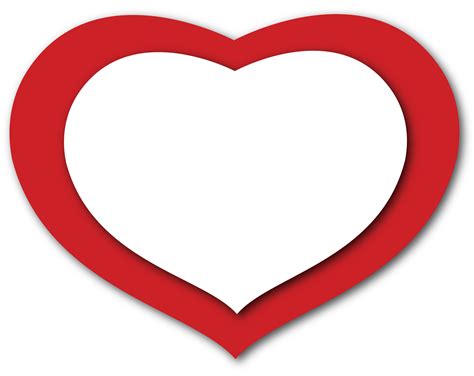 Free Heart Outline Transparent Background Download Free Heart Outline