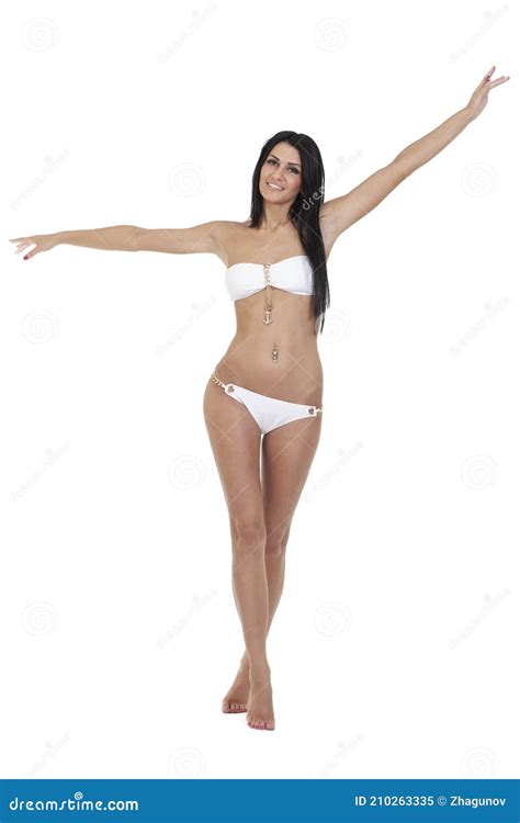 Belle Fille Mince En Bikini Image Stock Image Du Beau Sexy