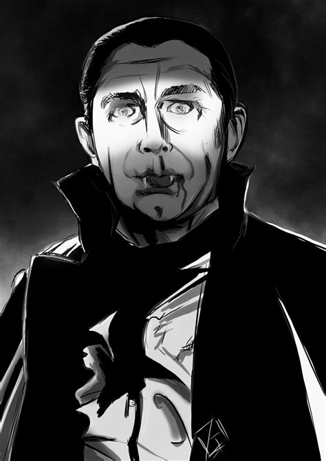 Dracula Bela Lugosi Tegning Bela Lugosi Dracula Figur 15 Cm Flerfarvet