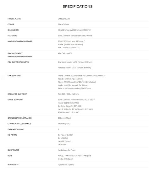 Lian Li Unveils New LANCOOL 217 Mid-Tower PC Case | TechPowerUp